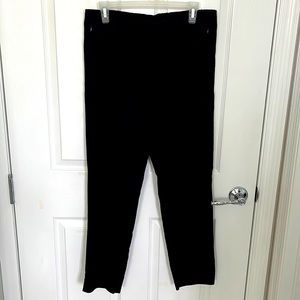 JJILL essential cotton stretch pull on pants with pockets.